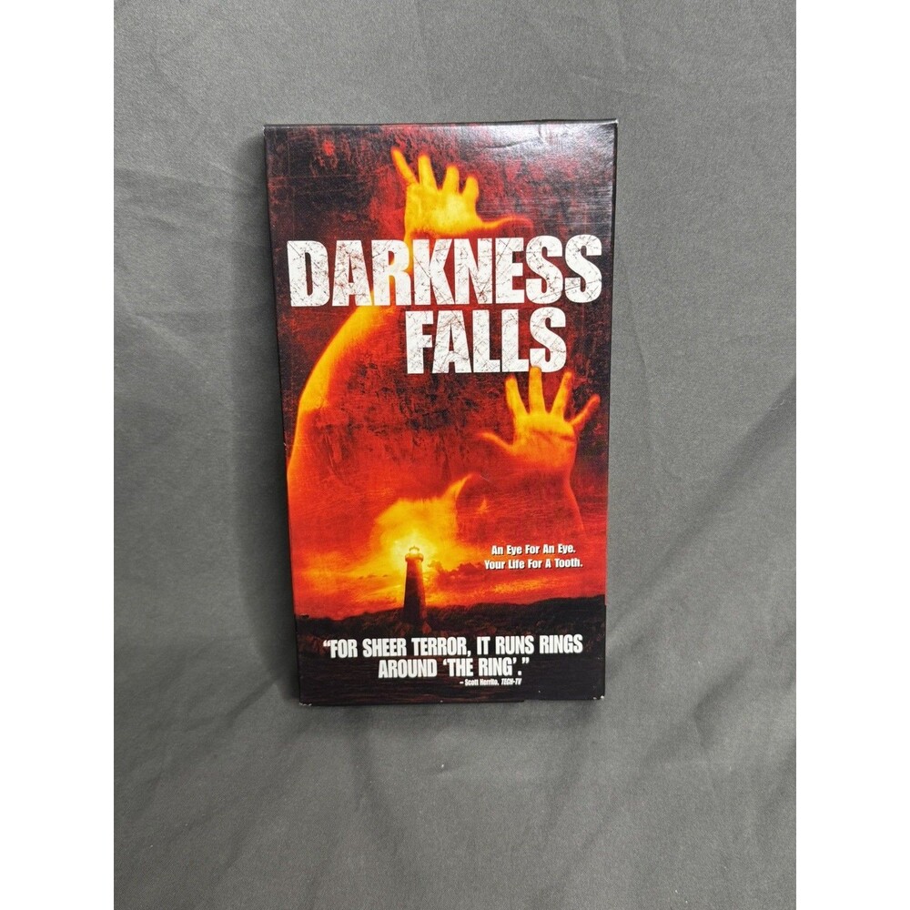 Darkness Falls VHS 2003 Horror Movie Tape Tooth Fairy Y2K Film Retro Vintage